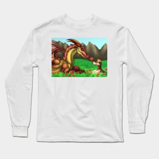 Appreciating a Dragon Long Sleeve T-Shirt